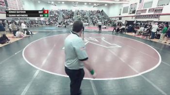139 lbs Cons. Round 3 - Jonas Gaydos, Manheim Twp Hs vs Quinn Weymers, Donegal Hs