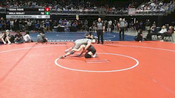 5A 140 lbs 5th Place Match - Beila Wisley, Prosper Walnut Grove vs Tessa Tighe, Melissa