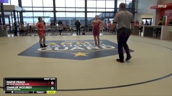 J-6 lbs Round 5 - Charlee McCurdy, Marion Wolves vs Maeve Peach, Big Game Wrestling Club