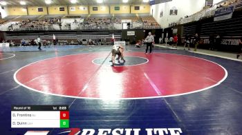 165 lbs Round Of 16 - Dominic Frontino, Brown University vs Owen Quinn, Lehigh