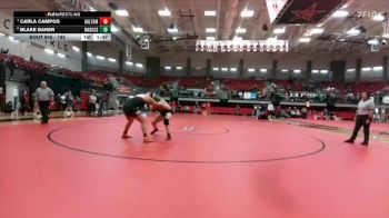 185 lbs 1st Place Match - Carla Campos, Haltom City Haltom vs Blake Baker, Lewisville Marcus