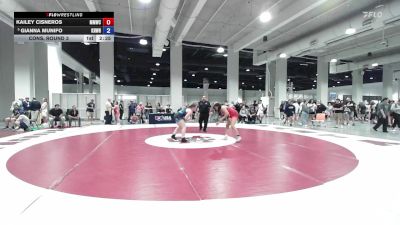 Cons. Round 3 - Kailey Cisneros, Mat Monsters Wrestling Club vs Gianna Munifo, Knightmare Wrestling