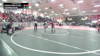 140 lbs Cons. Round 2 - McKenzie Collins, Sultana vs Esmeralda Camargo-Villalobos, Desert Mirage