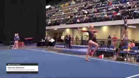 Hannah Wiemers - Women's Group, Chow's Gymnastics and Dance Institute - 2021 Women's Xcel Region 4 Championships