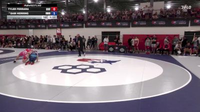 61 kg Champ. Round 2 - Tyler Ferrara, Spartan Combat RTC/ Titan Mercury Wrestling Club (TMWC) vs Sam Herring, Bishop McCort High School Wrestling