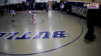 130 lbs Cons. Semi - Leila Crowe, Knoch Hs vs Sydney Laboon, Upper Saint Clair Hs