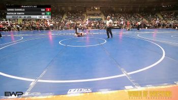 84 lbs Quarterfinal - Sanai Daniels, Team Of Hard Knox vs Natalie Smith, King Select
