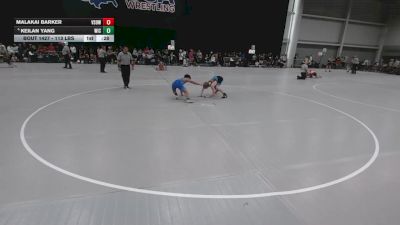 113 lbs Cons. Sub-rd Of 32 - Keilan Yang, Weigh In Club vs Malakai Barker, Victory School Of Wrestling
