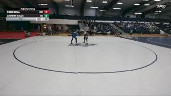 157 lbs Finals (2 Team) - David M`Balla, Penn College Of Tech vs Colin Neal, Centenary