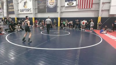 70 lbs Semifinal - Cameron Wallace, Eagleville vs Frank LaBarca, Dumont