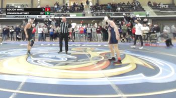 126 lbs Consi Of 8 #2 - Colton Wirtz, Toll Gate vs Jovanni Martinez, Ponaganset