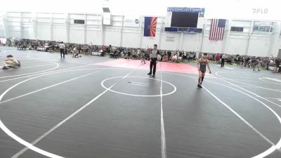 81 lbs Quarterfinal - Oliver Garcia, Riverside Rascals vs Dylan Guerrero, Chain Gang