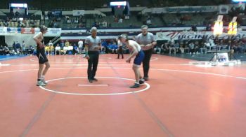 126 lbs Champ Round 1 (16 Team) - Owen O`leary, Ridge vs Brandon Warf, Smithfield