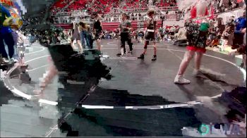 80-84 lbs Consolation - Tristan Leniger, Team Nomad vs Maverick Cullison, Blanchard Wrestling Club