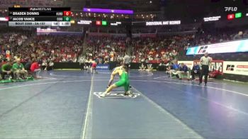 2A-157 lbs Cons. Round 2 - Braden Downs, Humboldt vs Jacob Vance, Osage