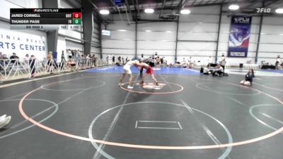 152 lbs Rr Rnd 3 - Jared Cornell, Gritty Grapplers vs Thunder Page, Flickr Boyz Trailglazers