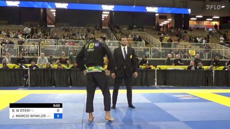 BRETT W OTERI vs JOSE MARCIO WINKLER 2024 Pan Jiu Jitsu IBJJF Championship