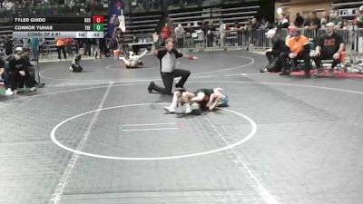 50 lbs Consi Of 8 #1 - Tyler Guido, Red Nose vs Connor Yuhas, The Outsiders