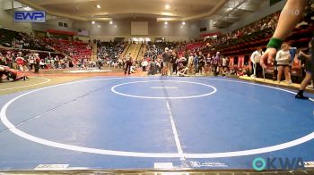 112 lbs Consolation - Raymond Melgarejo, Tulsa Blue T Panthers vs Shane Dollar, Sperry Wrestling Club