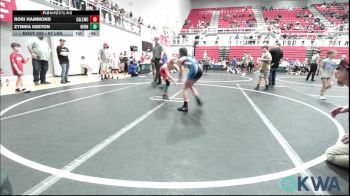 67 lbs Semifinal - Rori Hammond, Carl Albert vs Zynnia Keeton, Hennessey Takedown Club