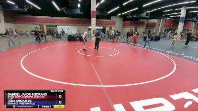 86 lbs Quarterfinal - Gabriel Jaxon Medrano, Gracie Barra Westchase Wrestling Club vs Liam Gonzales, Dead Shot Wrestling Club