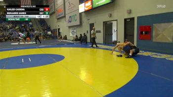 149 lbs Champ. Round 1 - Benjamin James, Unattached vs Kaileb Cadena, CSU Bakersfield