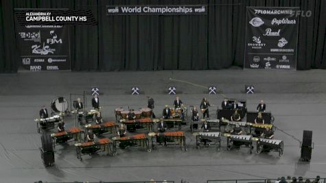 Campbell County HS "Alexandria KY" at 2025 WGI Percussion/Winds World Championships