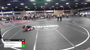 101 lbs Quarterfinal - Alyssa Marin Esparza, Wolfpack WC vs Mira Hernandez, One Academy