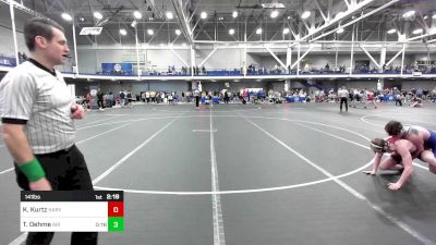 141 lbs Round Of 32 - Kylar Kurtz, Harvard vs Trason Oehme, Air Force Academy