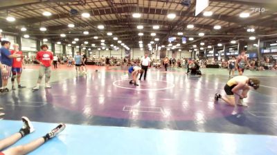 138 lbs Rr Rnd 1 - Reid Lanman, Owen Valley vs Logan Riley, Falcons Wrestling Club