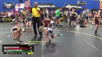 52 lbs Round 4 (6 Team) - Grayden Schloemann, Team Gotcha vs Quinton Franklin, Ares