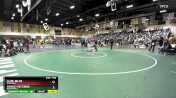 138 lbs Champ. Round 2 - Sergio Escobar, Bakersfield vs Luke Jelus, Etiwanda