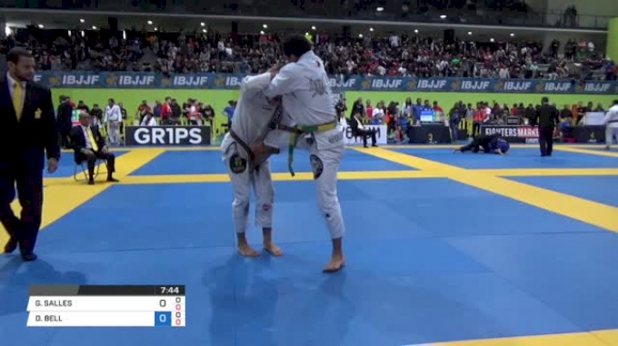 GABRIEL SALLES vs DOMINIQUE BELL 2018 European Jiu-Jitsu IBJJF Championship