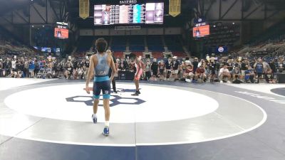 100 lbs Champ. Rd Of 64 - Taylor Chambliss, Ohio vs Dustin Alvarado, Colorado