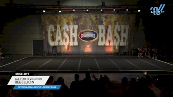 All-Star Revolution - Rebellion [2025 L1 Mini - Novice - Restrictions Day 1] 2025 Cheer Power Cash Bash Showdown Galveston