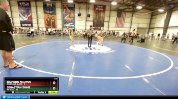 72 lbs Rd# 1 9:00am Friday - Sebastian Shine, PA Gold vs Daewon Nguyen, Maryland BLACK
