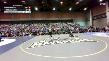 215 lbs Champ. Round 1 - Ethan Linehan, Carson vs Jeremiah Mora, Pitman