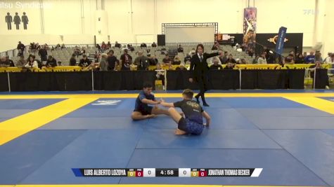 Luis Alberto Lozoya vs Jonathan Thomas Becker 2024 World IBJJF Jiu-Jitsu No-Gi Championship