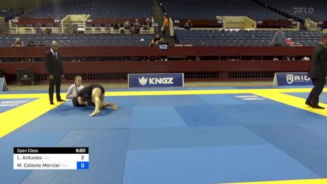 Larissa Antunes vs Marisa Celeste Mercier 2024 Pan IBJJF Jiu-Jitsu No-Gi Championship
