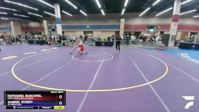 144 lbs Cons. Semi - Nathaniel Burchfiel, Apex Grappling Academy vs Gabriel Eckert, 3F Wrestling