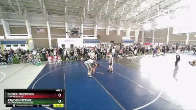 87 lbs Quarterfinal - Rayden Mcphie, Wasatch Wrestling Club vs Brock Mumford, Lone Peak Elite