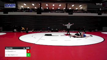 190 lbs Consi Of 4 - Jayden Church, Skiatook vs Adalynn Van Horn, Miami