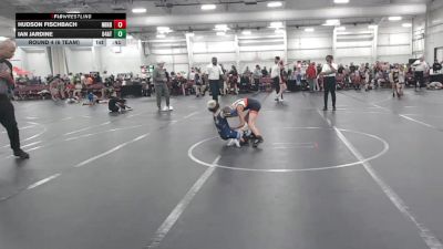 64 lbs Round 4 (6 Team) - Hudson Fischbach, Neighborhood Wrestling vs Ian Jardine, 84 Athletes