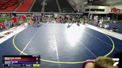 120 lbs Round 2 (8 Team) - Archer Ferguson, Oregon vs Raylon Harman, Montana