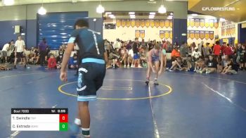 138 lbs Consi Of 16 #1 - Talon Swindle, Top Gun Wrestling Academy vs Christian Estrada, Somerset Academy High School Pembroke Pines, FL