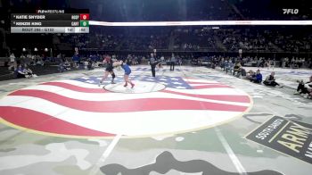 Cons. Semi - Katie Snyder, Hot Springs vs Kenzie King, Canton