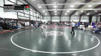 150 lbs Round 1 (8 Team) - Isaac Masner, Millard vs Rhet Richards, Box Elder