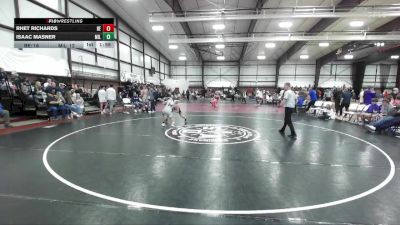 150 lbs Round 1 (8 Team) - Isaac Masner, Millard vs Rhet Richards, Box Elder