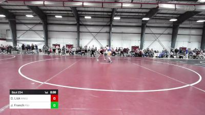 174 lbs Consi Of 16 #2 - David Lisk, Western New England vs Joza Franch, Plymouth