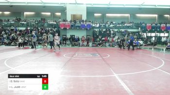 132 lbs Semifinal - Deydon Soto, Danbury vs Lucas Judd, Lyman Mem/Windham Tech